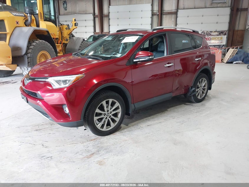 Vin: 2t3dfrev1jw749895, lot: 46671995, toyota rav4 limited 20182