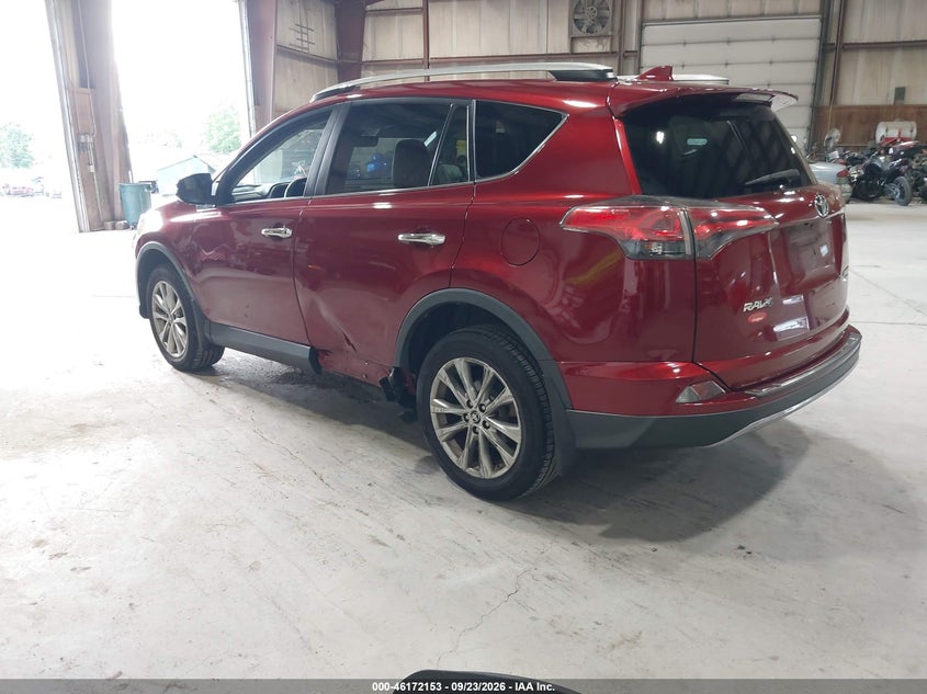 Vin: 2t3dfrev1jw749895, lot: 46671995, toyota rav4 limited 20183