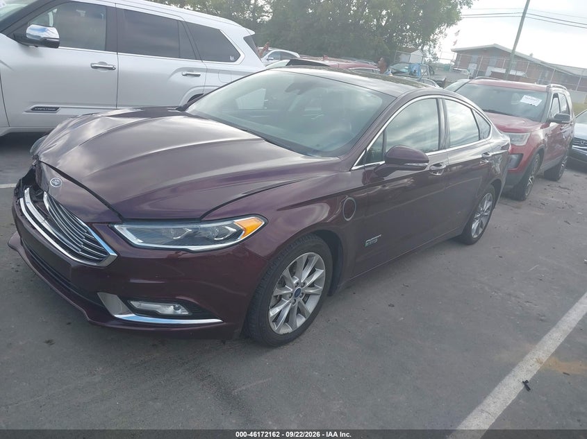 Vin: 3fa6p0pu8hr255141, lot: 46672004, ford fusion energi se luxury 20172