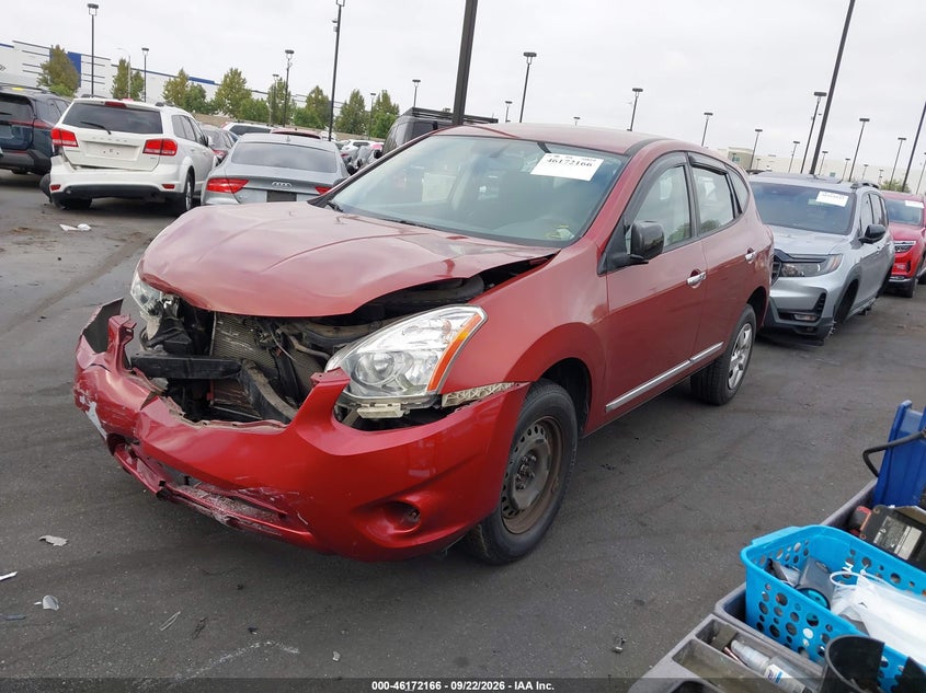 Vin: jn8as5mv7dw651487, lot: 46672008, nissan rogue s 20132
