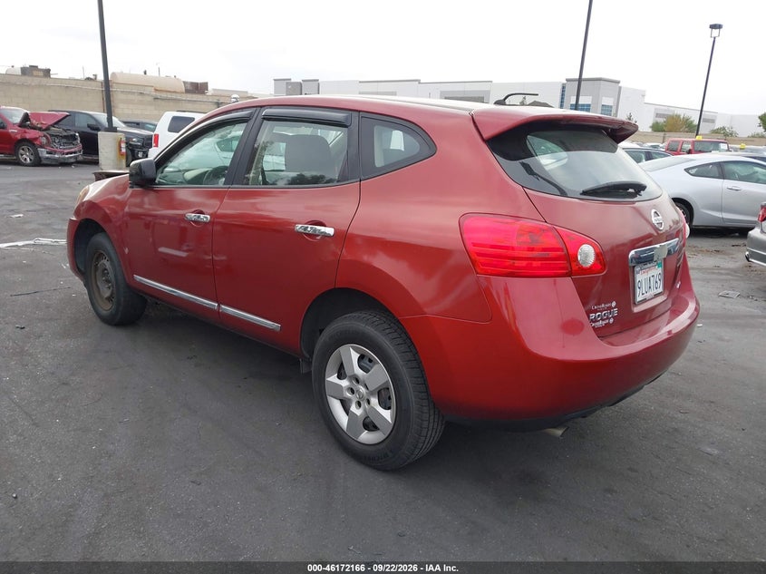 Vin: jn8as5mv7dw651487, lot: 46672008, nissan rogue s 20133