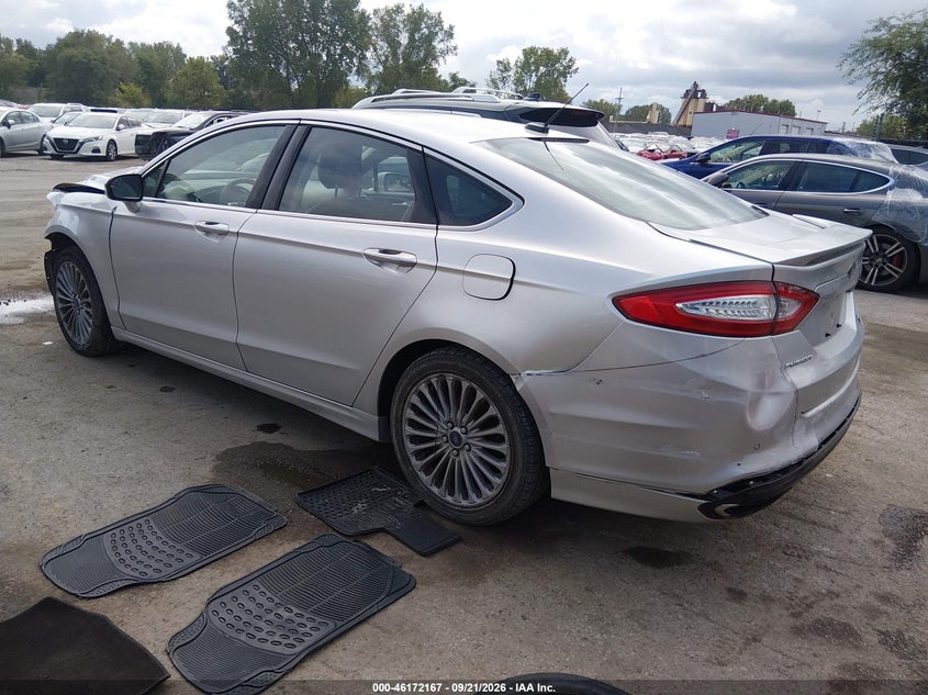 Vin: 3fa6p0k97er271152, lot: 46672009, ford fusion titanium 20143