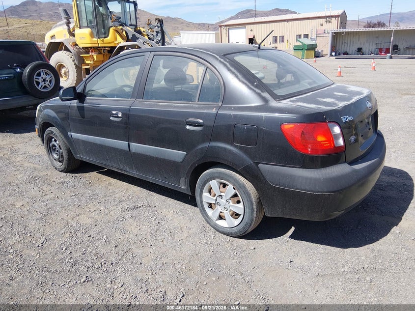 KIA RIO 2006 VIN KNADE123666146535
