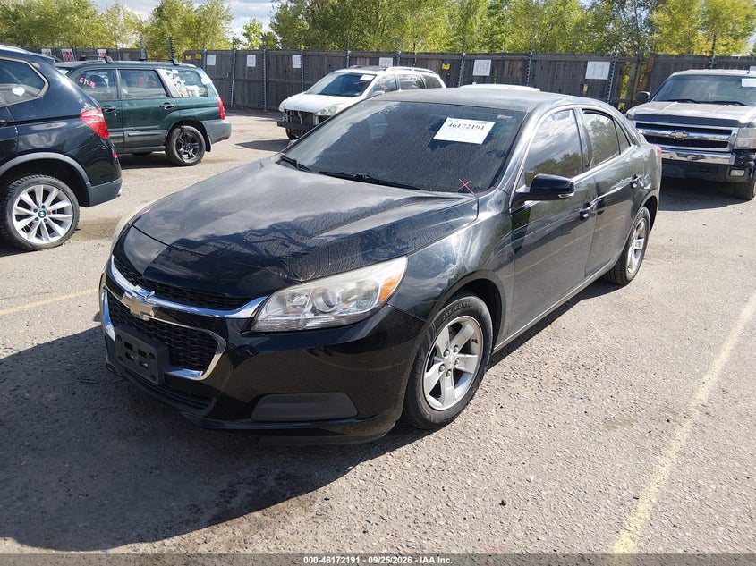 2016 Chevrolet Malibu, Звичайний знос, IAAI, VIN 1G11C5SA4GU108468 — фото 2