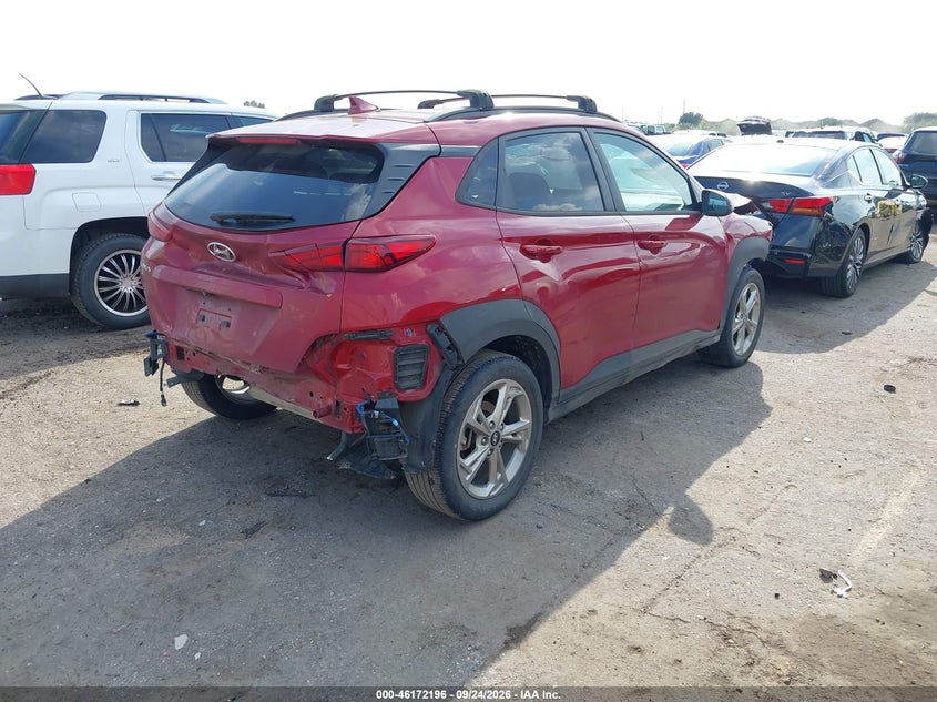 Vin: km8k62ab8pu040084, lot: 46672038, hyundai kona sel 20234