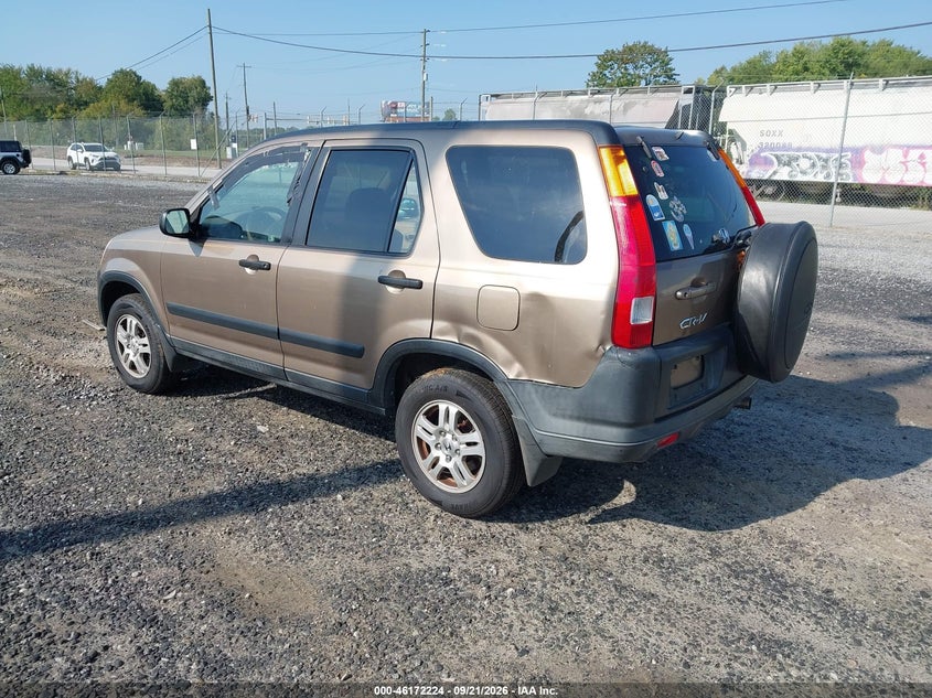 HONDA CR-V 2004 VIN SHSRD78804U229681