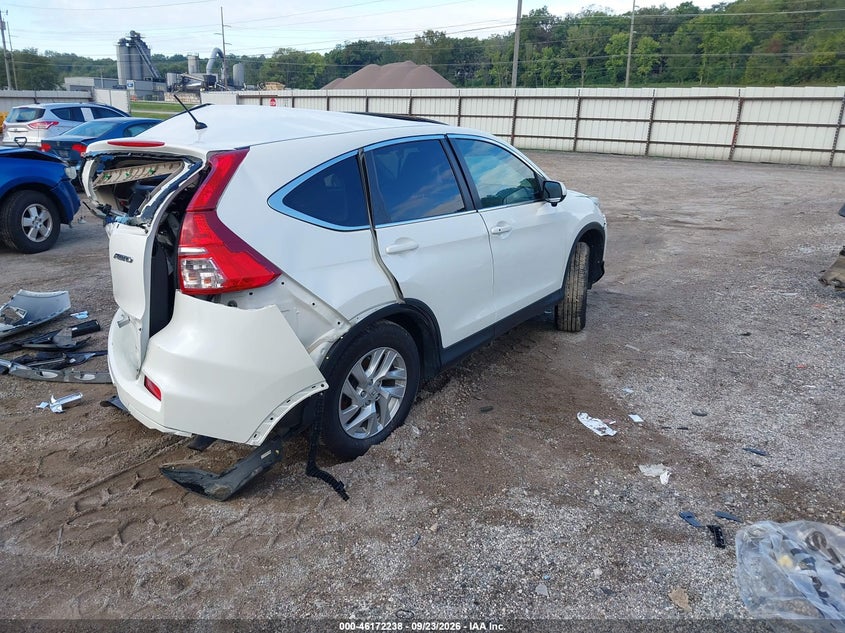 Vin: 5j6rm4h56fl121619, lot: 46672080, honda cr-v ex 20154