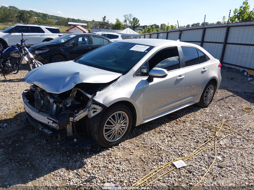 Vin: 5yfepmaexmp245175, lot: 46672087, toyota corolla le 20212