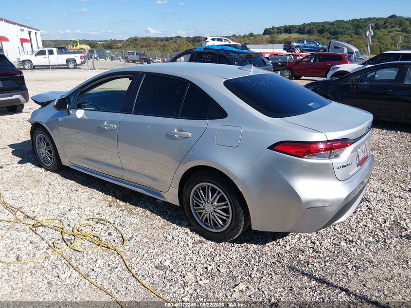 Vin: 5yfepmaexmp245175, lot: 46672087, toyota corolla le 20213