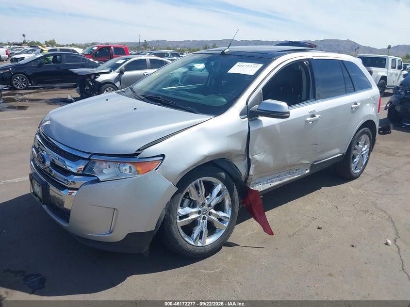 2013 Ford Edge, Лівий бік, IAAI, VIN 2FMDK3KC5DBA37226 — фото 2