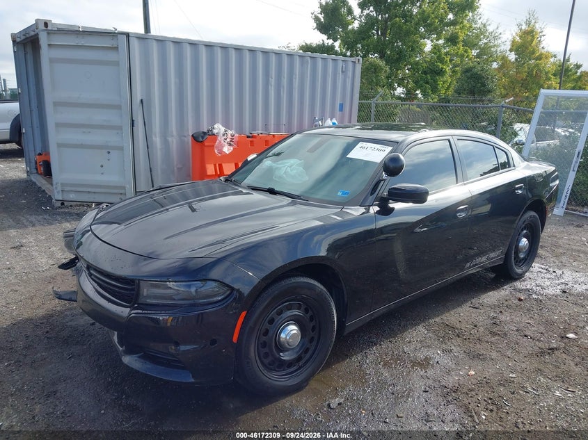Vin: 2c3cdxag1kh514935, lot: 46672151, dodge charger police 20192