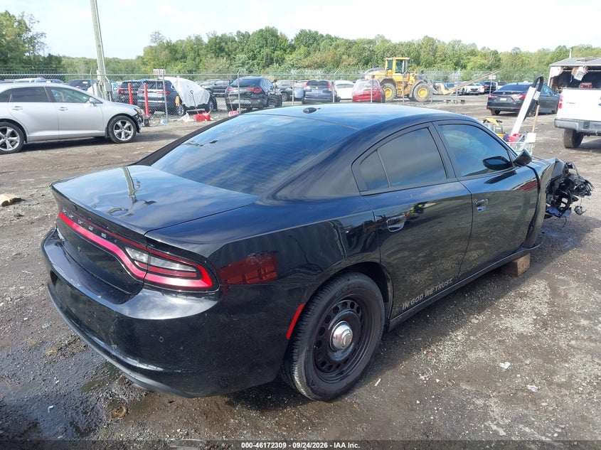 Vin: 2c3cdxag1kh514935, lot: 46672151, dodge charger police 20194