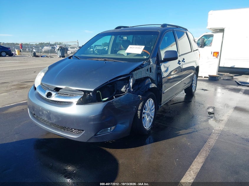 Vin: 5tddk4cc0as033328, lot: 46672154, toyota sienna limited 20102
