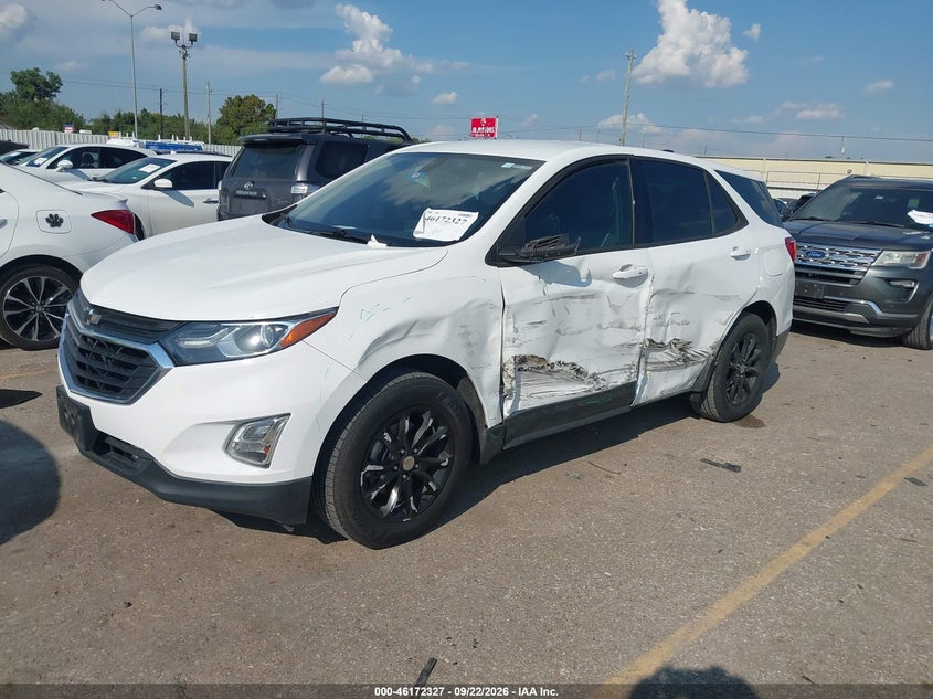 2018 Chevrolet Equinox, Лівий бік, IAAI, VIN 3GNAXHEV5JS639978 — фото 2