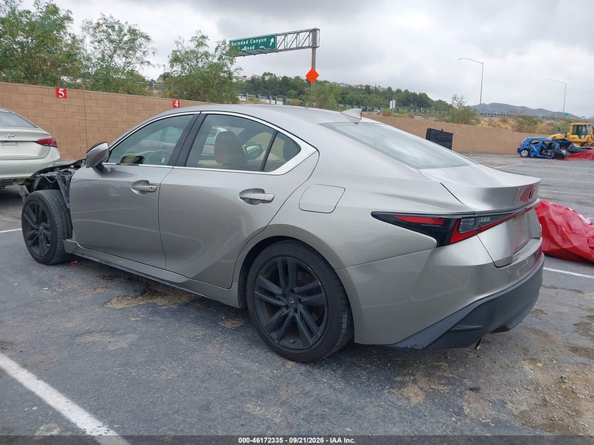 Vin: jthca1d21m5110932, lot: 46672177, lexus is 300 20213