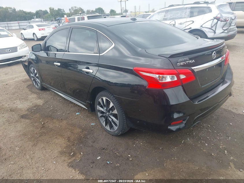 Vin: 3n1ab7ap9ky344067, lot: 46672189, nissan sentra sr 20193