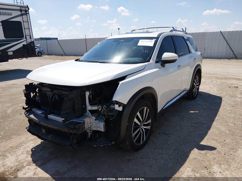 Vin: 5n1dr3dg3rc212382, lot: 46672196, nissan pathfinder platinum fwd 20242