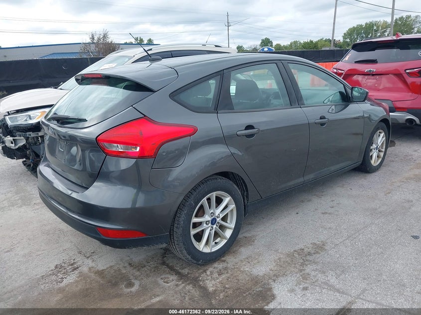 Vin: 1fadp3k22jl250245, lot: 46672204, ford focus se 20184