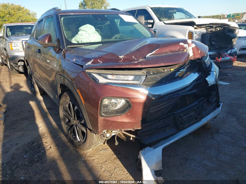 Vin: kl79mps23pb025814, lot: 46672209, chevrolet trailblazer fwd lt 20231