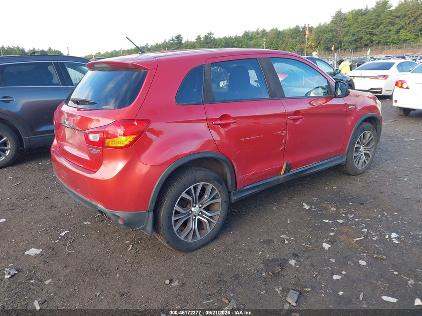 MITSUBISHI OUTLANDER SPORT 2016 VIN JA4AR3AU6GZ061172
