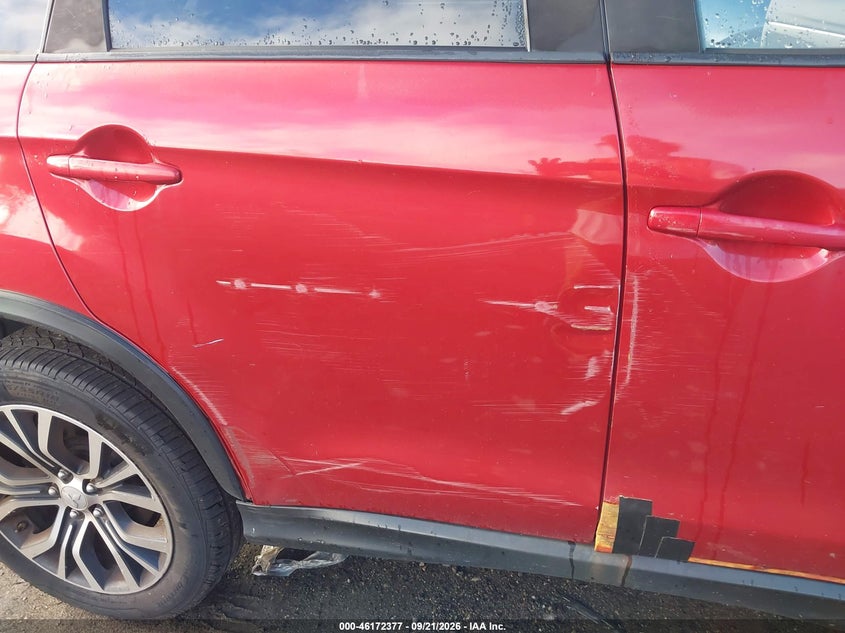 MITSUBISHI OUTLANDER SPORT 2016 VIN JA4AR3AU6GZ061172