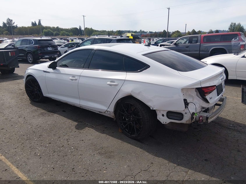 Vin: waueadf55ma048314, lot: 46672230, audi a5 sportback s line prestige 20213