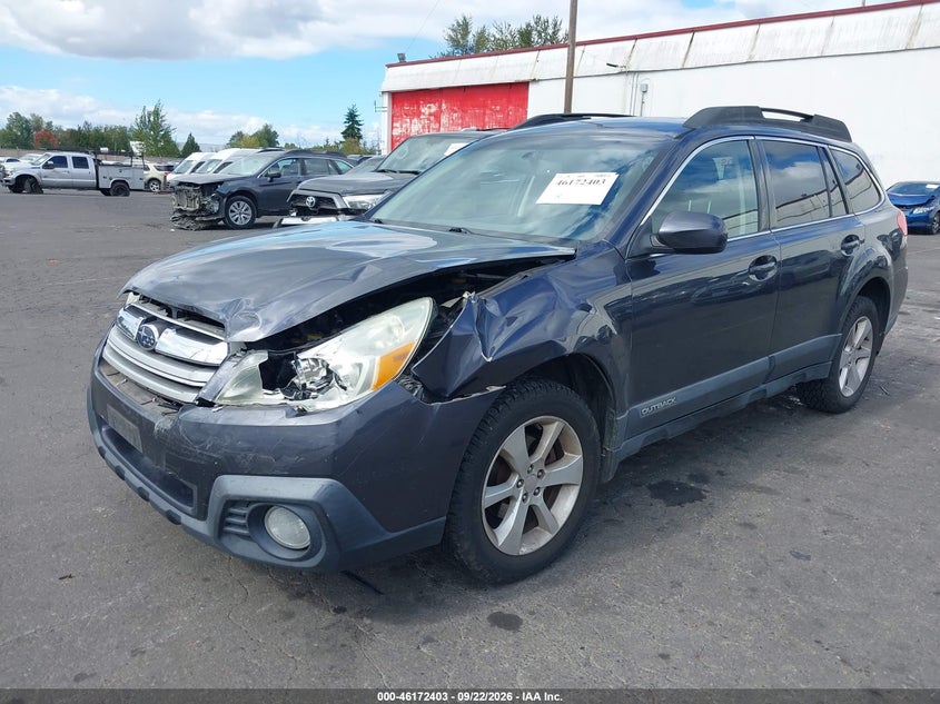 Vin: 4s4brbcc1d3274713, lot: 46672245, subaru outback 2.5i premium 20132
