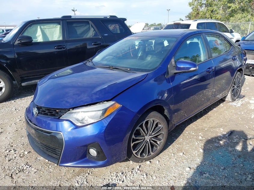 Vin: 2t1burhe9ec186216, lot: 46672247, toyota corolla s plus 20142