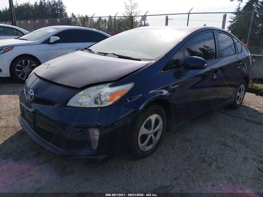 Vin: jtdkn3du1f1914138, lot: 46672254, toyota prius four 20152
