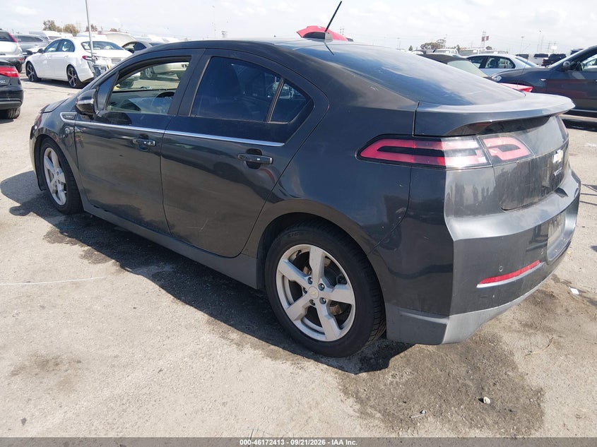 Vin: 1g1rd6e44fu104396, lot: 46672256, chevrolet volt 20153