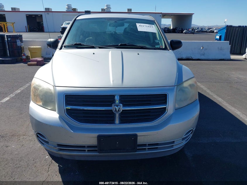 DODGE CALIBER 2009 VIN 1B3HB48A09D206623
