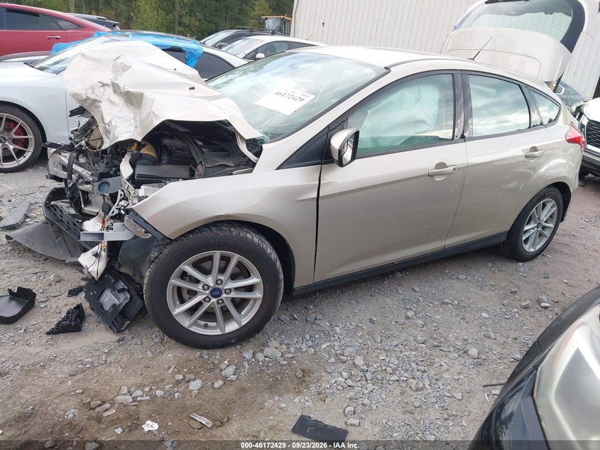 Vin: 1fadp3k22jl234160, lot: 46672272, ford focus se 20182