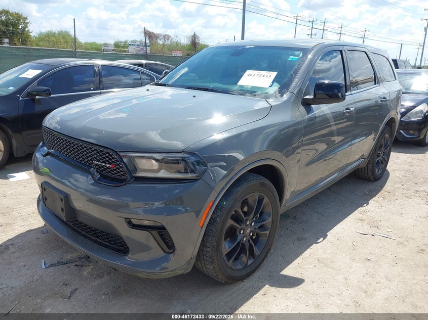 Vin: 1c4rdjagxnc158140, lot: 46672276, dodge durango sxt awd 20222