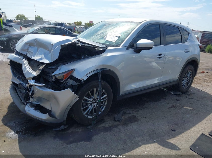 Vin: jm3kfabm0j1356643, lot: 46672285, mazda cx-5 sport 20182