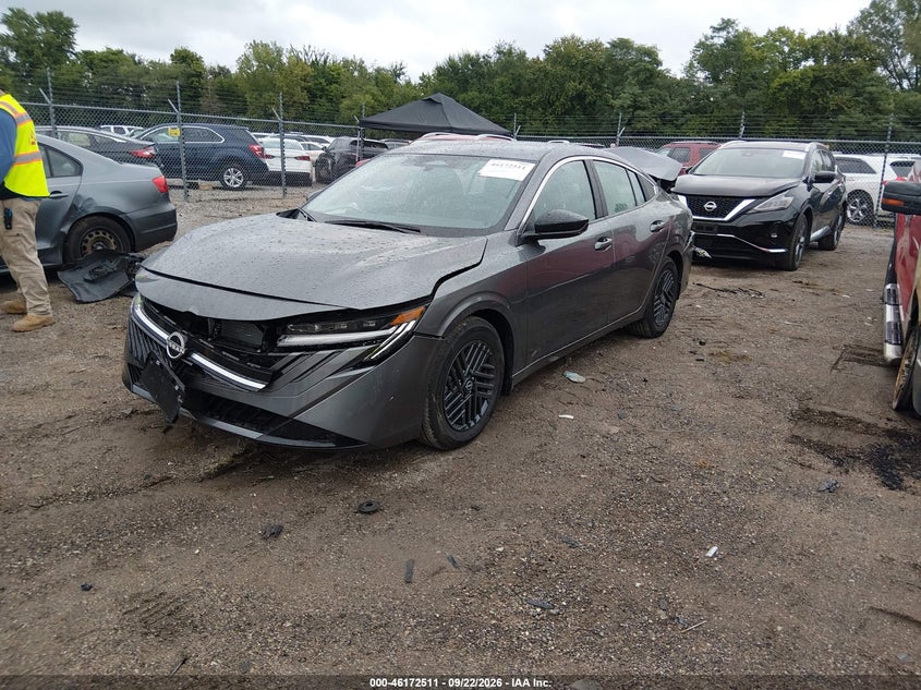 Vin: 3n1ab9cv0ty270613, lot: 46672354, nissan sentra sv 20262