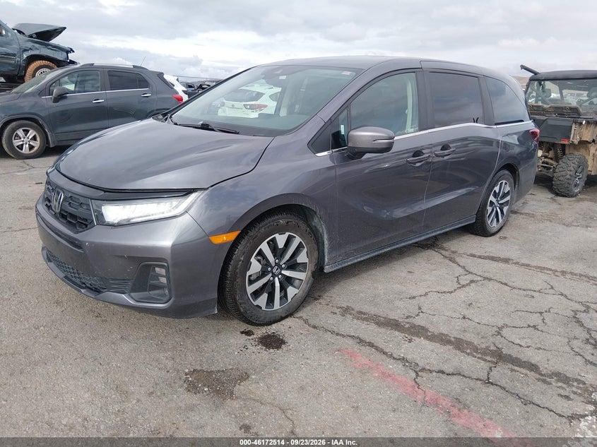 Vin: 5fnrl6h61sb082559, lot: 46672357, honda odyssey ex-l 20252
