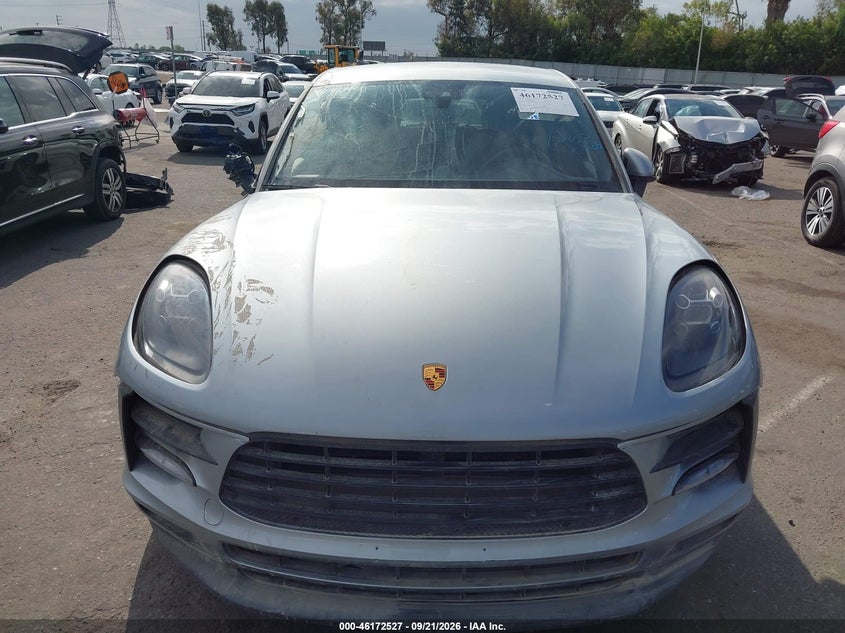 PORSCHE MACAN 2021 VIN WP1AA2A55MLB06650