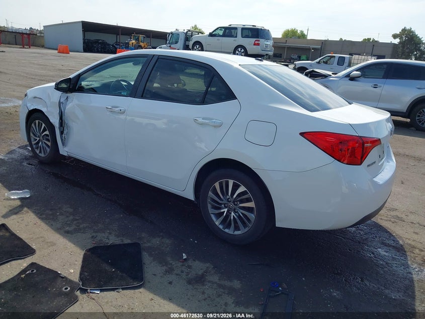 Vin: 2t1burhe6hc960782, lot: 46672373, toyota corolla xle 20173
