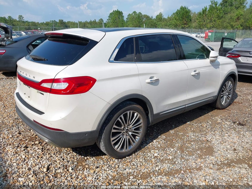 Vin: 2lmtj6lp8gbl41905, lot: 46672398, lincoln mkx reserve 20164