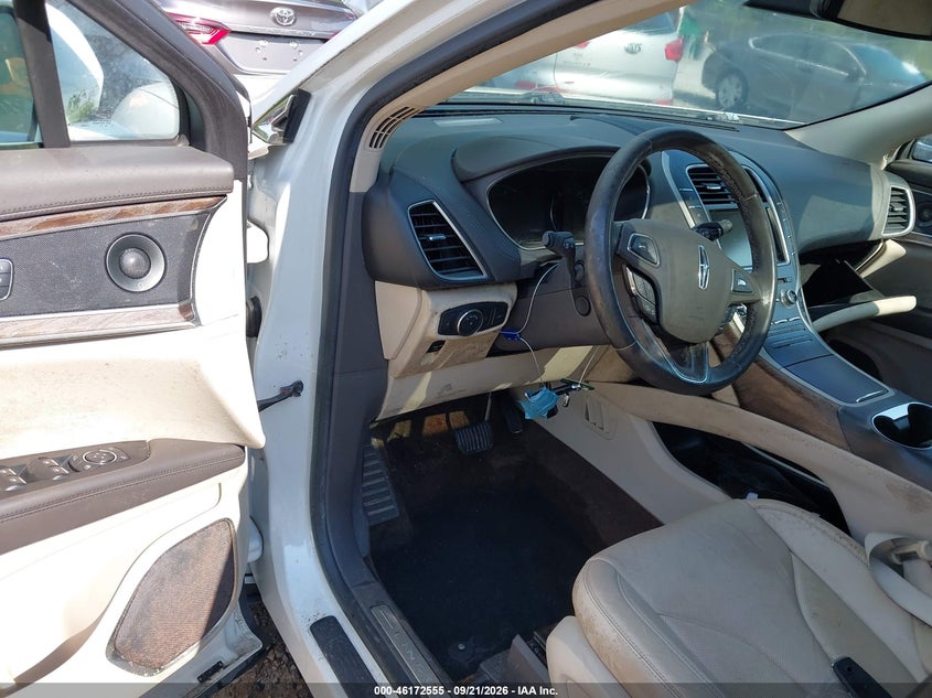 LINCOLN MKX 2016 VIN 2LMTJ6LP8GBL41905