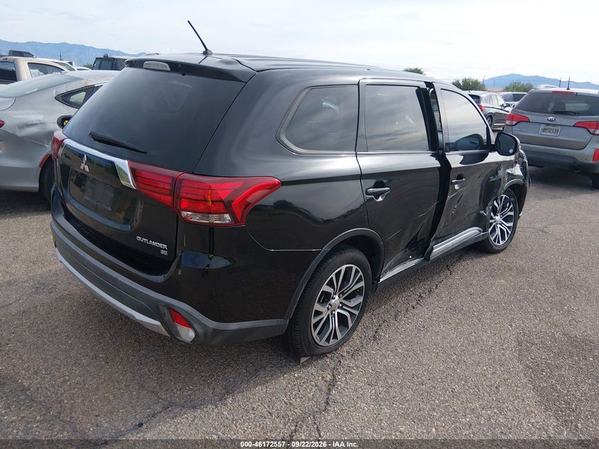 Vin: ja4ad3a30gz047497, lot: 46672400, mitsubishi outlander se/sel 20164