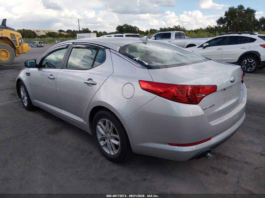 Vin: 5xxgm4a74dg244499, lot: 46672417, kia optima lx 20133