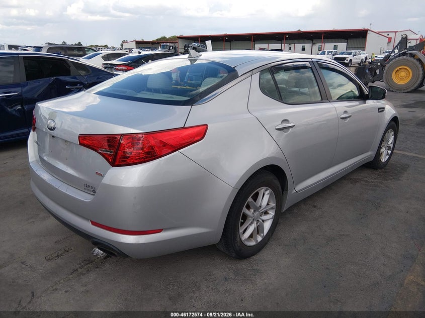 Vin: 5xxgm4a74dg244499, lot: 46672417, kia optima lx 20134