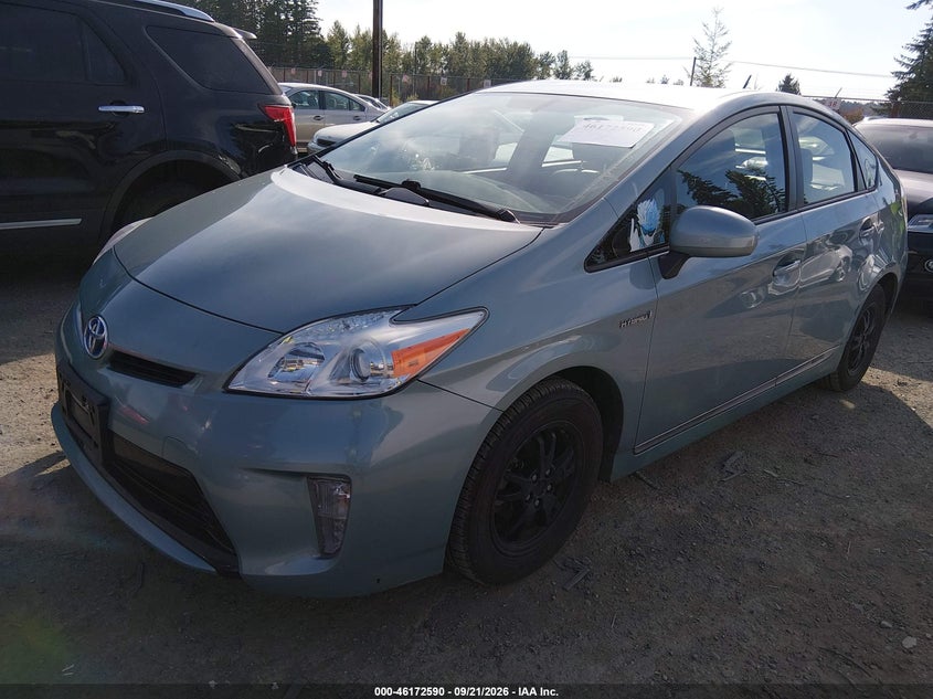 Vin: jtdkn3duxc5381713, lot: 46672433, toyota prius four 20122