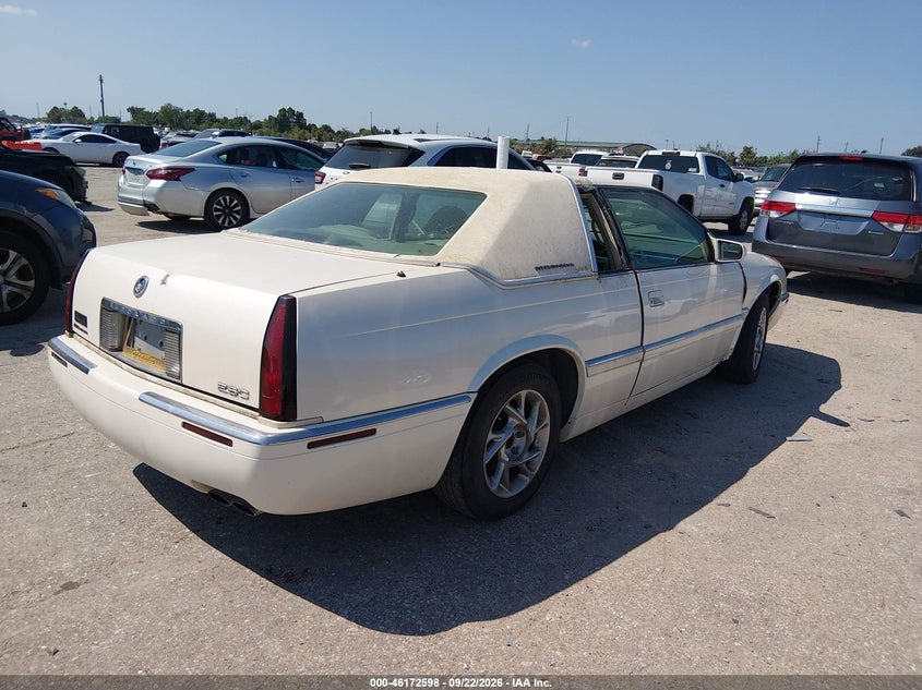 CADILLAC ELDORADO 2000 VIN 1G6EL12Y4YU132076