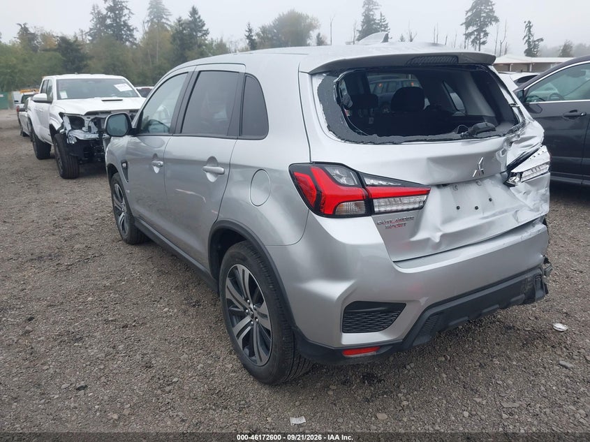 Vin: ja4aruau0tu017617, lot: 46672443, mitsubishi outlander sport 2.0 es/2.0 le/2.0 ralliart/2.0 s/2.0 se/2.0 trail edition 20263