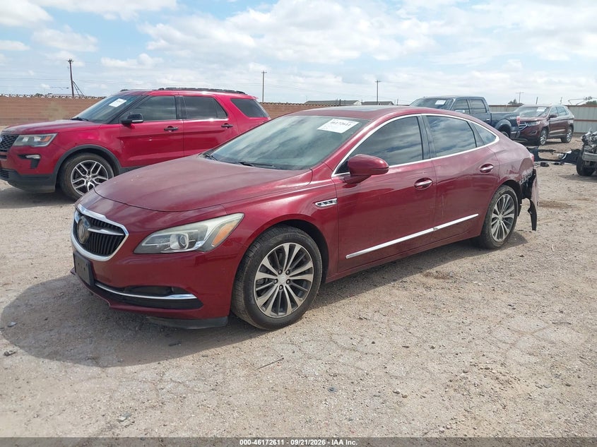 Vin: 1g4zr5ss2hu140401, lot: 46672454, buick lacrosse premium 20172