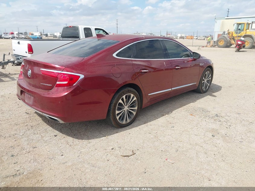 Vin: 1g4zr5ss2hu140401, lot: 46672454, buick lacrosse premium 20174