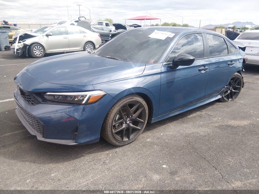 Vin: 2hgfe2f52th571341, lot: 46672478, honda civic sport 20262