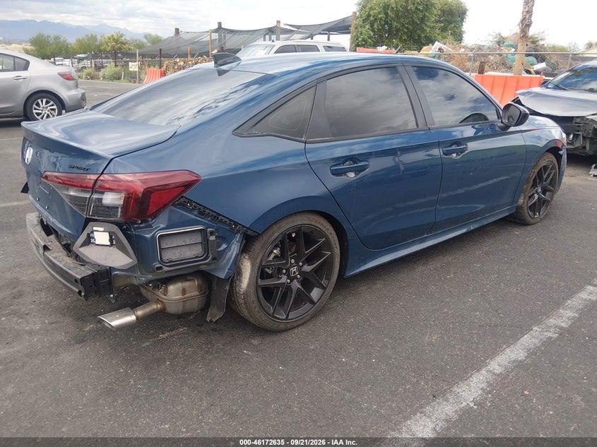 Vin: 2hgfe2f52th571341, lot: 46672478, honda civic sport 20264